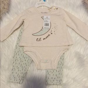 Jessica Simpson 2 piece set 3-6 month new